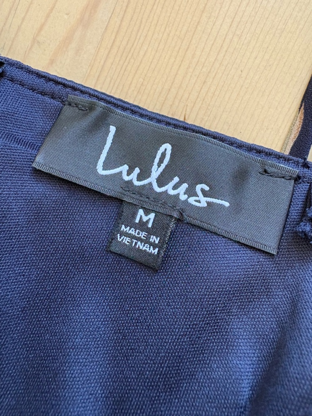 Lulu’s Navy Floral Spaghetti Strap Mini Dress - Picture 11 of 12